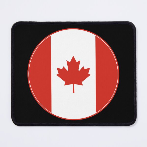 Item preview, Canada Flag Circle Maple Leaf Design designed and sold by NTGUILTY.