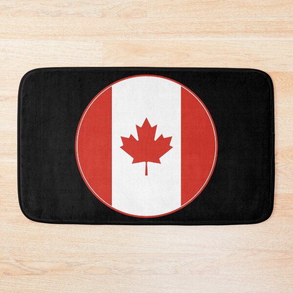 Item preview, Canada Flag Circle Maple Leaf Design designed and sold by NTGUILTY.