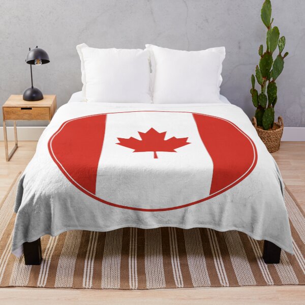 Item preview, Canada Flag Circle Maple Leaf Design designed and sold by NTGUILTY.