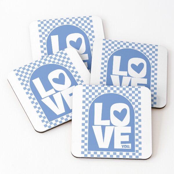 Item preview, Love You in Blue designed and sold by Dondonmart.