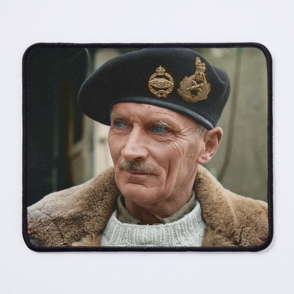 Item preview, Field Marshal Bernard Montgomery in colour designed and sold by AndythephotoDr.