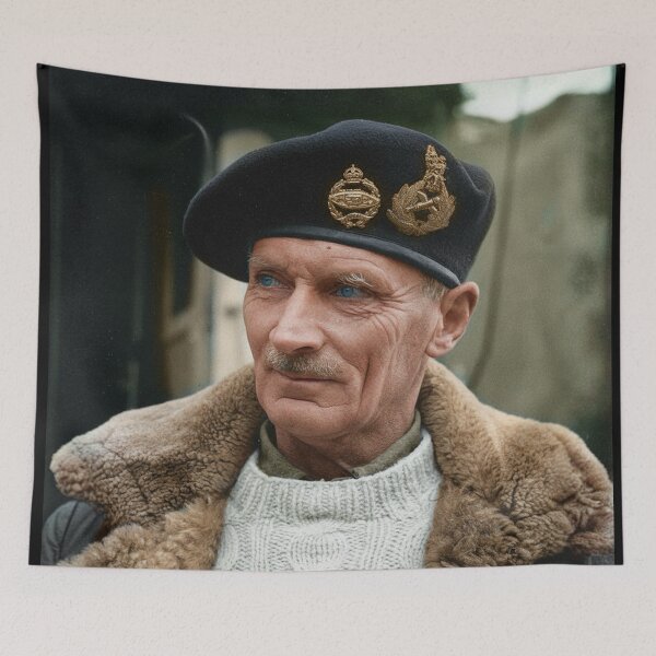 Item preview, Field Marshal Bernard Montgomery in colour  designed and sold by AndythephotoDr.