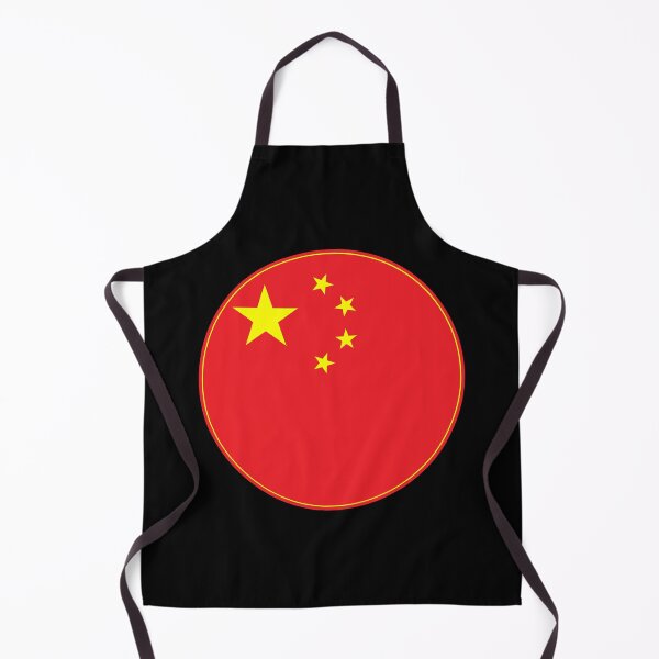 Item preview, China Flag Circle Five Stars Red Design designed and sold by NTGUILTY.