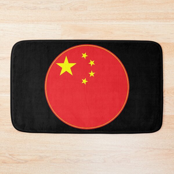 Item preview, China Flag Circle Five Stars Red Design designed and sold by NTGUILTY.