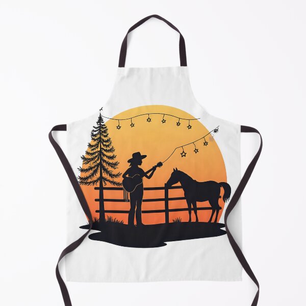 Item preview, Christmas on the Range Cowgirl Musician designed and sold by Hintotees.