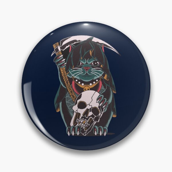Item preview, Cat Skull Dark A Tale of Mystery and Shadow designed and sold by DilysCharmaine.