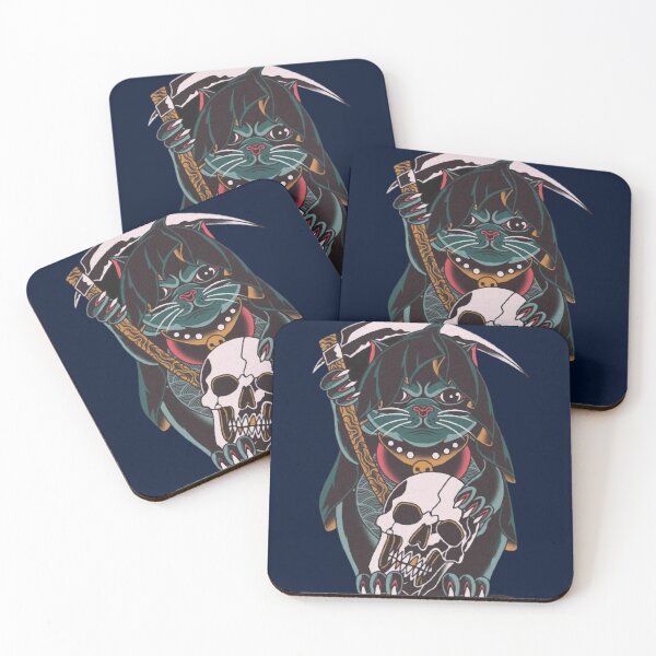 Item preview, Cat Skull Dark A Tale of Mystery and Shadow designed and sold by DilysCharmaine.