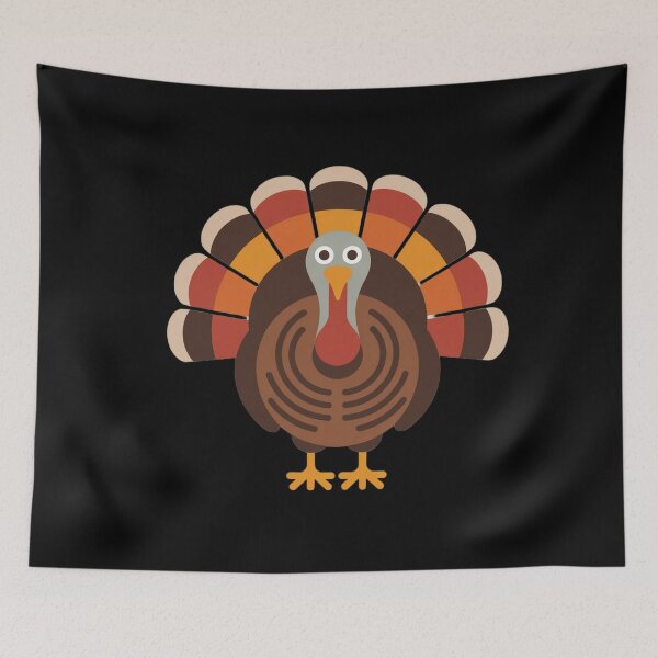 Item preview, Cute Thanksgiving Turkey – Minimalist Autumn Cartoon Design designed and sold by Gogetgiggles.
