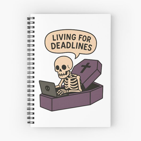 Item preview, Living for deadlines designed and sold by meesara.