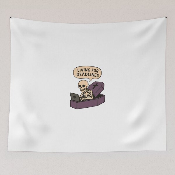Item preview, Living for deadlines designed and sold by meesara.