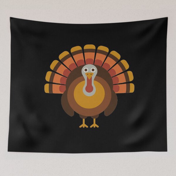 Item preview, Cute Thanksgiving Turkey – Minimalist Autumn Cartoon Design designed and sold by Gogetgiggles.
