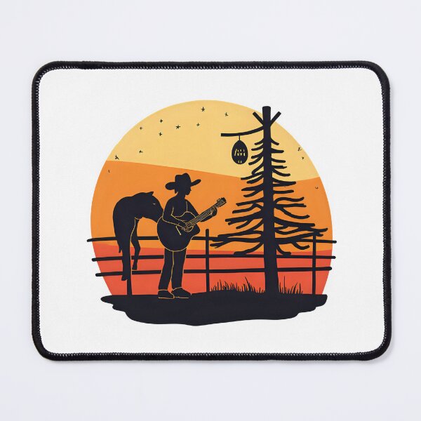 Item preview, Christmas on the Range Cowgirl Musician designed and sold by Hintotees.