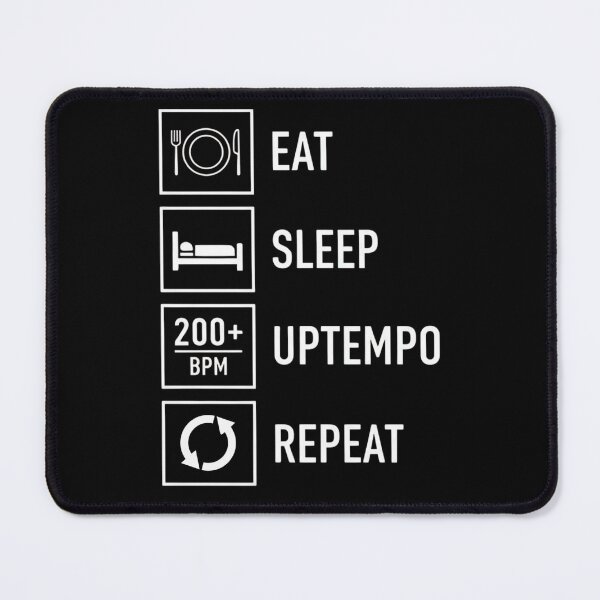 Item preview, Eat sleep uptempo repeat designed and sold by RichTeeDesigns.
