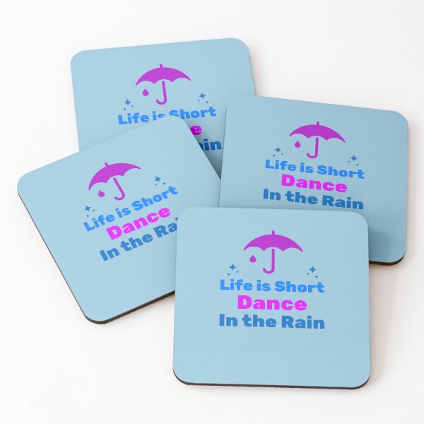 Item preview, Life Is Short — Dance in the Rain designed and sold by Novel Works Studio.