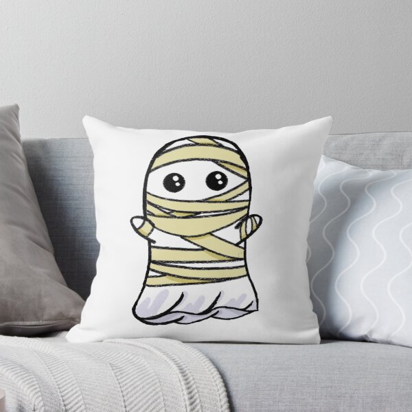Item preview, Adorable Mummy Ghost Sketch designed and sold by emt-art.
