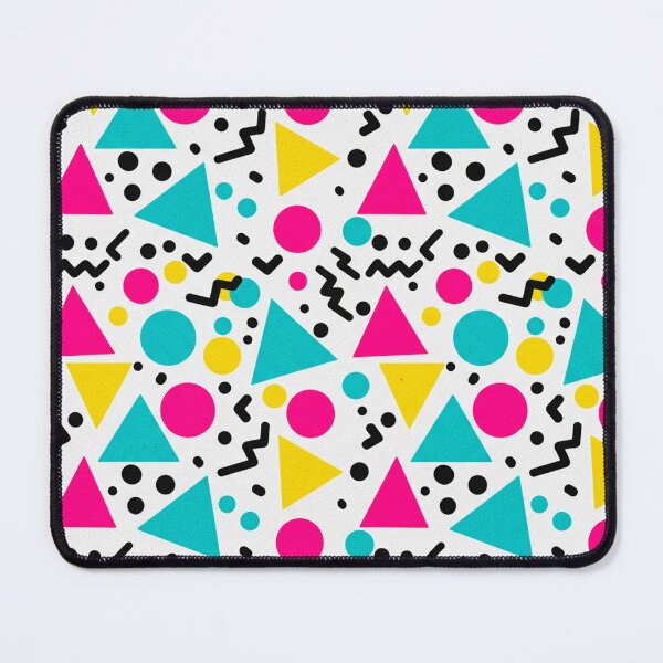 Item preview, 90s Memphis Geometric Pattern – Retro Neon Shapes & Squiggles designed and sold by skysshobu.
