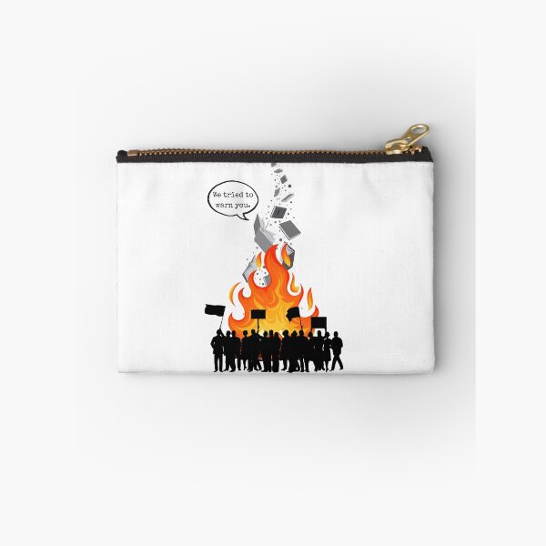 Item preview, Book Burning - "We tried to warn you." designed and sold by the_life_of_riley.