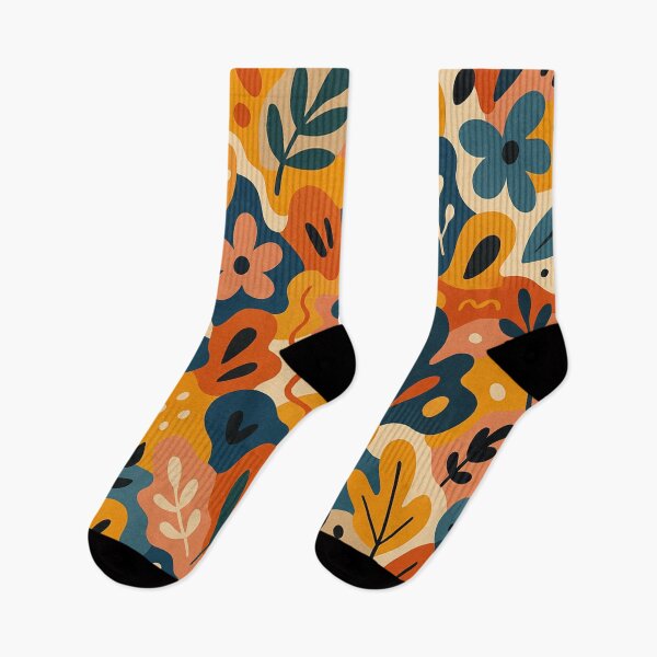 Item preview, Abstract Botanical Burst – All-Over Print Pattern designed and sold by getpressedshirt.