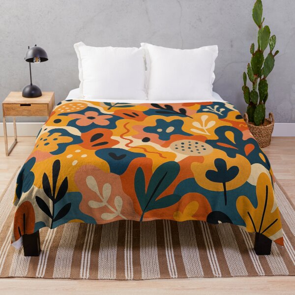 Item preview, Abstract Botanical Burst – All-Over Print Pattern designed and sold by getpressedshirt.