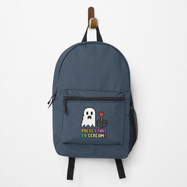 Item preview, Retro Pixel Ghost with Joystick – Funny Halloween Gamer Tee & Gift designed and sold by kakaworld.