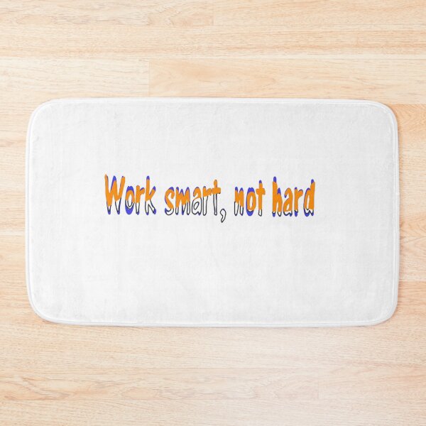 Item preview, Work Smart Not Hard – Motivational Productivity Quote Design designed and sold by Beautiful art store.