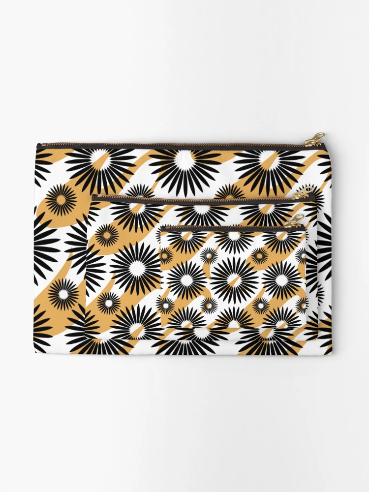 Thumbnail 2 of 4, Zipper Pouch, Modern Fall Pattern designed and sold by P9Designs.