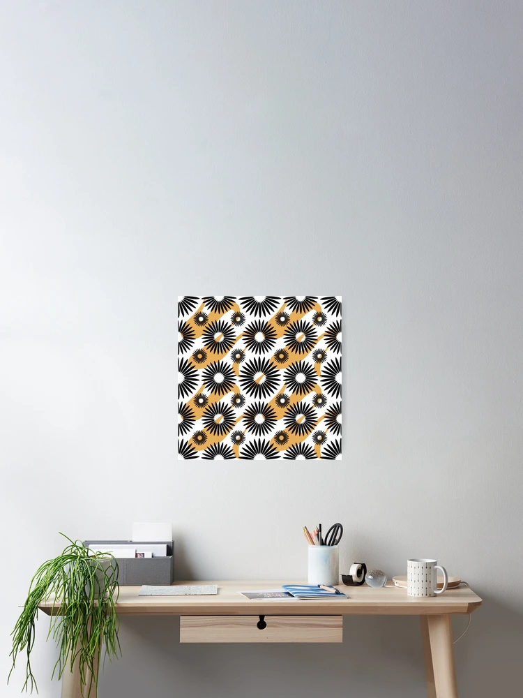 Thumbnail 2 of 3, Poster, Modern Fall Pattern designed and sold by P9Designs.