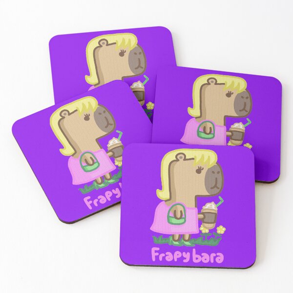Item preview, Frapybara (with text) designed and sold by CamelCactus.