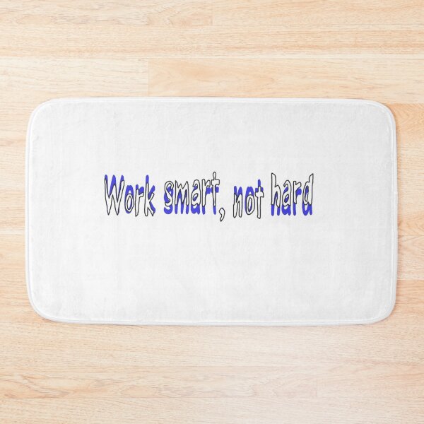 Item preview, Work Smart Not Hard – Motivational Productivity Quote Design designed and sold by Beautiful art store.
