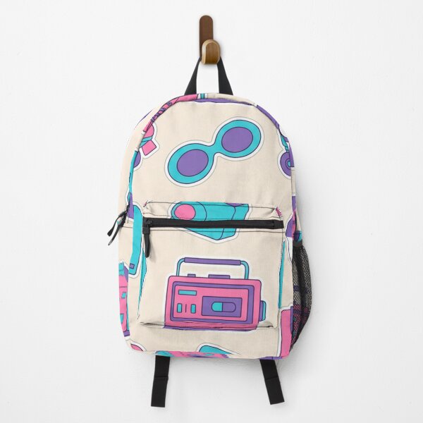 Item preview, 90s Nostalgia Pattern – Retro Tech and Pop Culture Icons designed and sold by skysshobu.