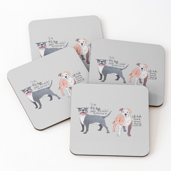 Item preview, Staffordshire Bull Terrier - Pure Muscle (Metric) designed and sold by Sparklepupfaeri.
