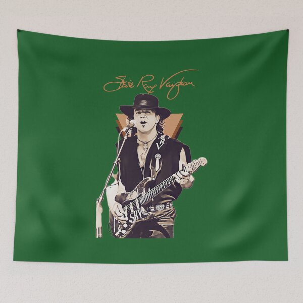 Item preview, stevie ray vaughan - retro style designed and sold by MAX MILLER.
