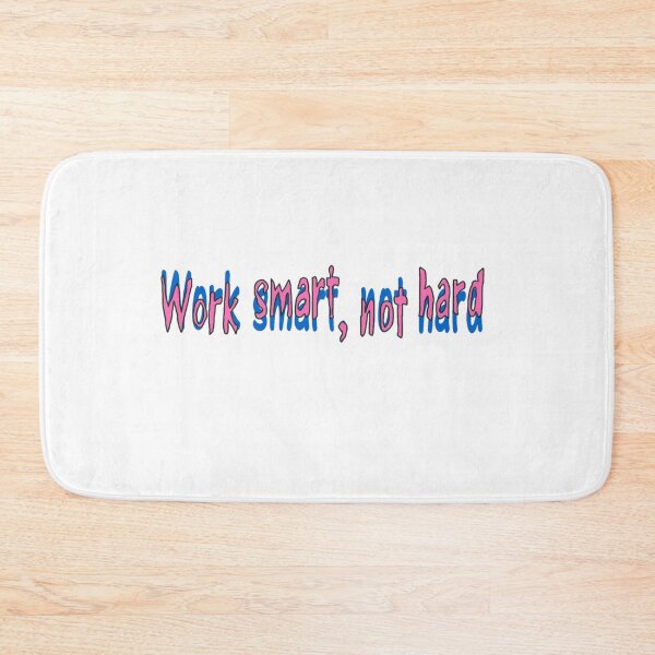 Item preview, Work Smart Not Hard – Motivational Productivity Quote Design designed and sold by Beautiful art store.