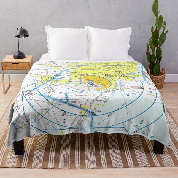 Item preview, Detroit Airport Flyway Chart designed and sold by LAPilotGirl.