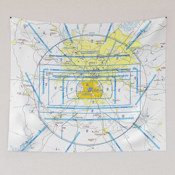 Item preview, Atlanta Flyway Chart designed and sold by LAPilotGirl.