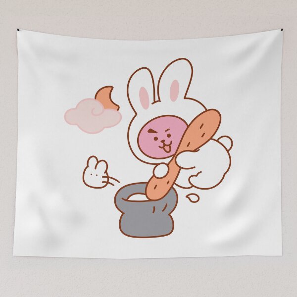 Item preview, BTS Jung Kook - BT21 Cooky K-TOKKI designed and sold by 0627june.