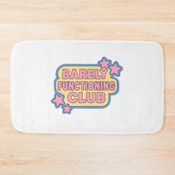 Item preview, Barely Functioning Club  designed and sold by CharmStudio.