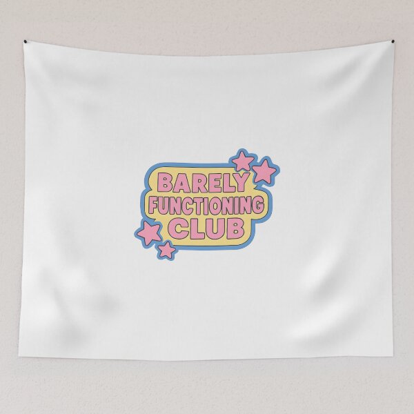 Item preview, Barely Functioning Club  designed and sold by CharmStudio.