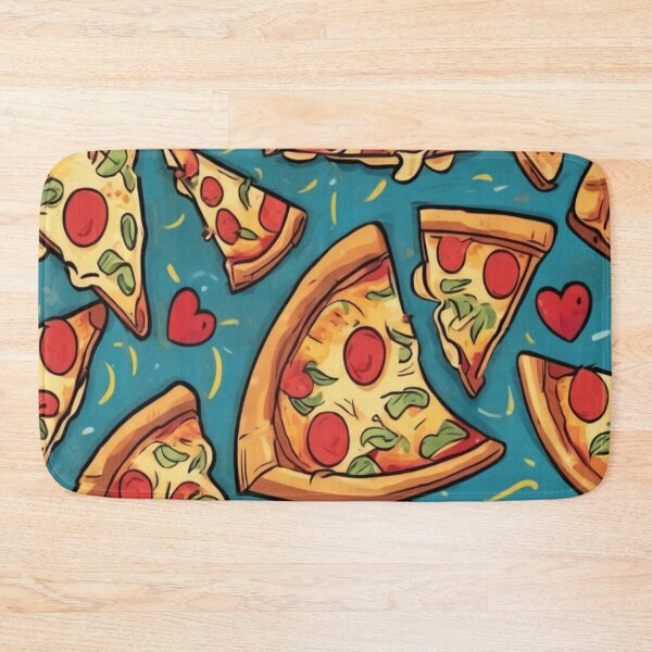 Item preview, "Pizza Explosion: Joyful Love for Pizza" designed and sold by Artisticanvas.