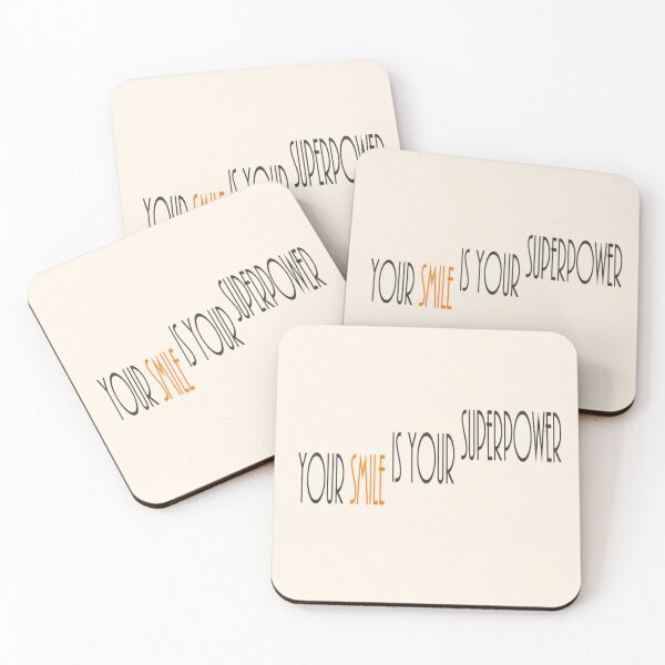 Item preview, Your Smile Is Your Superpower – Positive Inspirational Quote Design designed and sold by Beautiful art store.