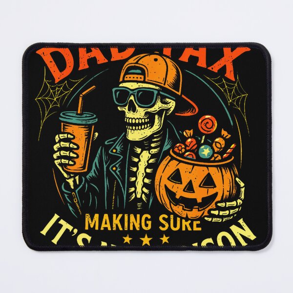 Item preview, Skeleton Papa Halloween Dad Tax Making Sure Not Poison designed and sold by DouglasChoosen.