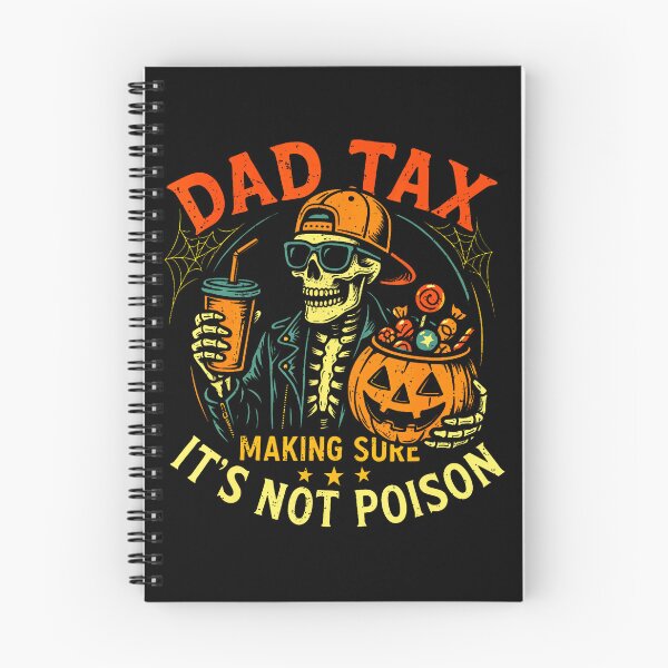 Item preview, Skeleton Papa Halloween Dad Tax Making Sure Not Poison  designed and sold by DouglasChoosen.