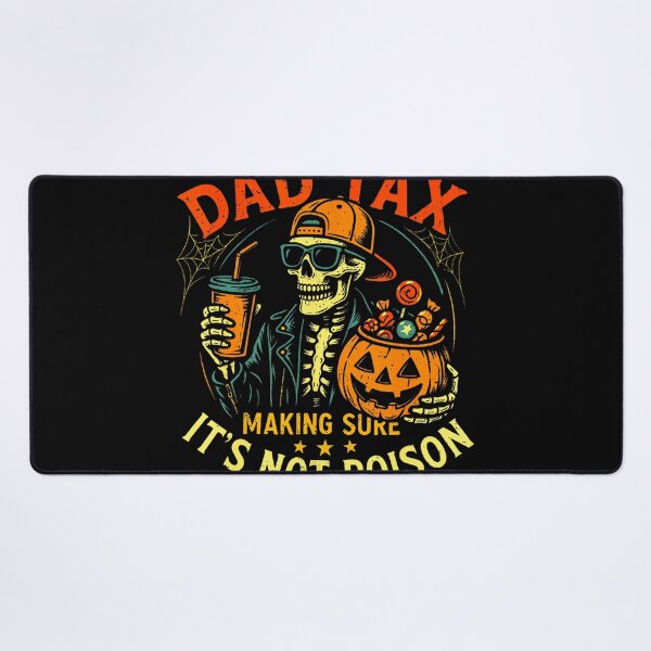 Item preview, Skeleton Papa Halloween Dad Tax Making Sure Not Poison designed and sold by DouglasChoosen.