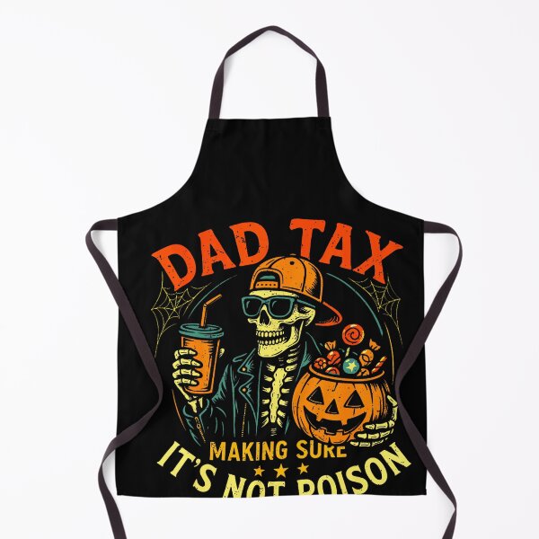 Item preview, Skeleton Papa Halloween Dad Tax Making Sure Not Poison designed and sold by DouglasChoosen.