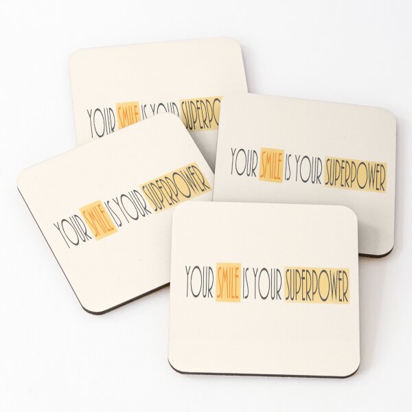Item preview, Your Smile Is Your Superpower – Positive Inspirational Quote Design designed and sold by Beautiful art store.