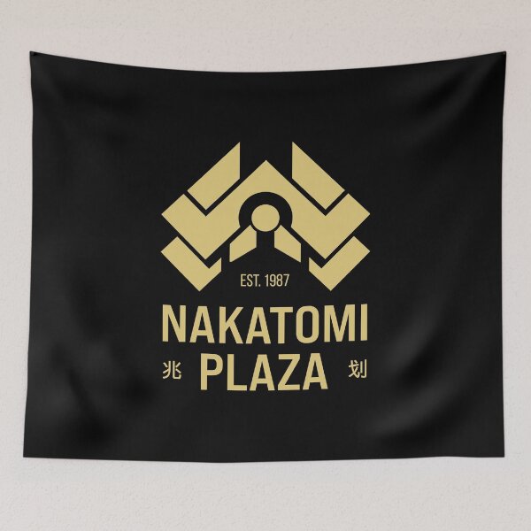 Item preview, Nakatomi Symbol: Iconic Logo Tee designed and sold by ArbitraryTees.