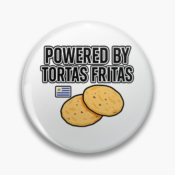 Item preview, Powered by Tortas Fritas - Uruguay Food Lover Design designed and sold by CapyToon.