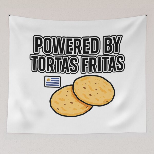 Item preview, Powered by Tortas Fritas - Uruguay Food Lover Design designed and sold by CapyToon.