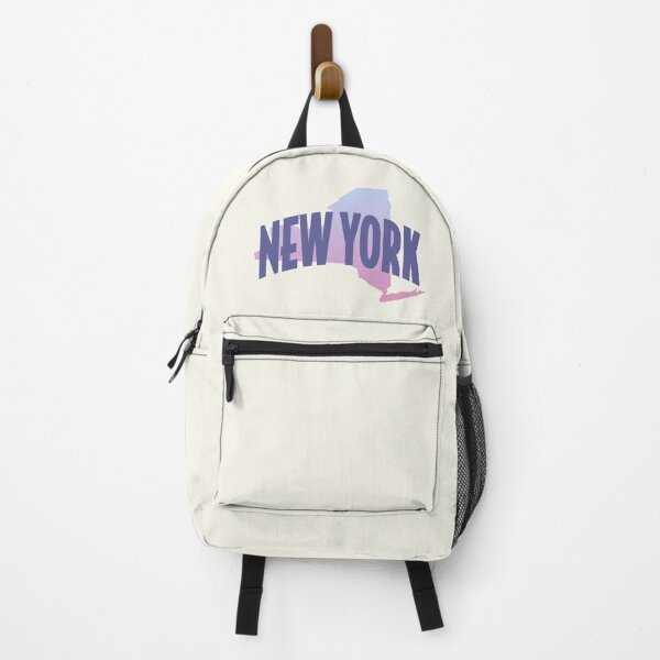 Item preview, New York - Retro Style Curved Text with State Shape designed and sold by chosenhomes.