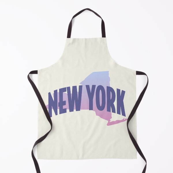 Item preview, New York - Retro Style Curved Text with State Shape designed and sold by chosenhomes.